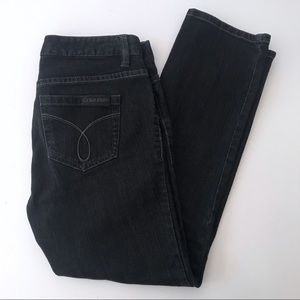 Calvin Klein Black Stretch Jeans 4P/27